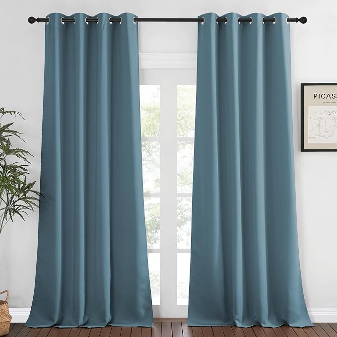 NICETOWN Blackout Curtains 120 inch Length by NICETOWN
