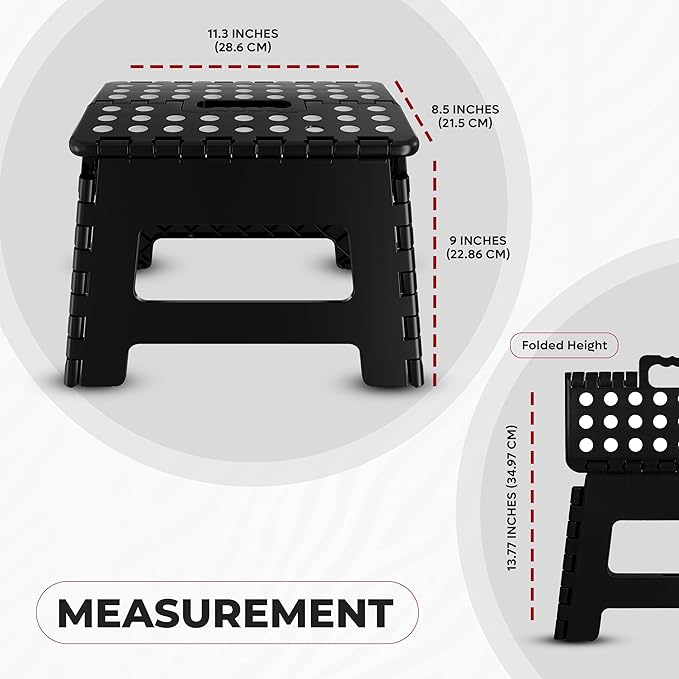 Utopia Home Folding Step Stool - Image 2