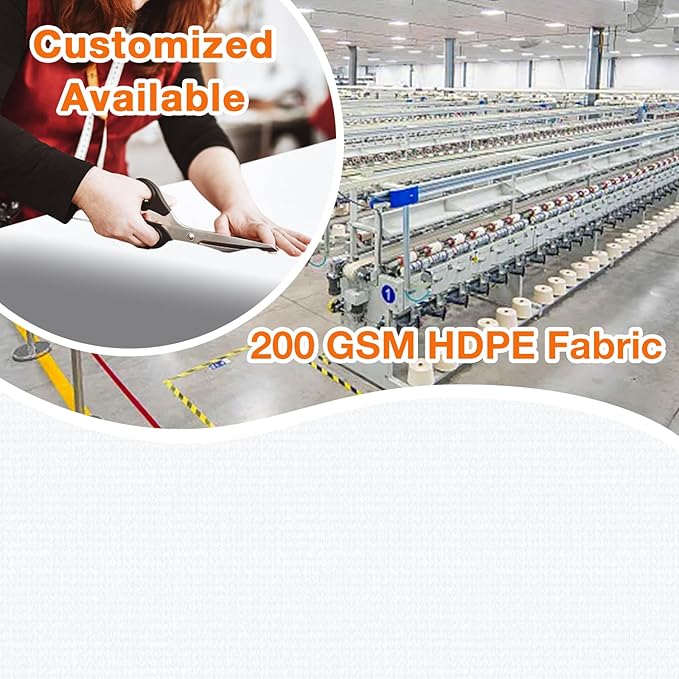 Artpuch Outdoor Pergola Shade Cover 6' X 14' Sun Shade Cloth - Image 2
