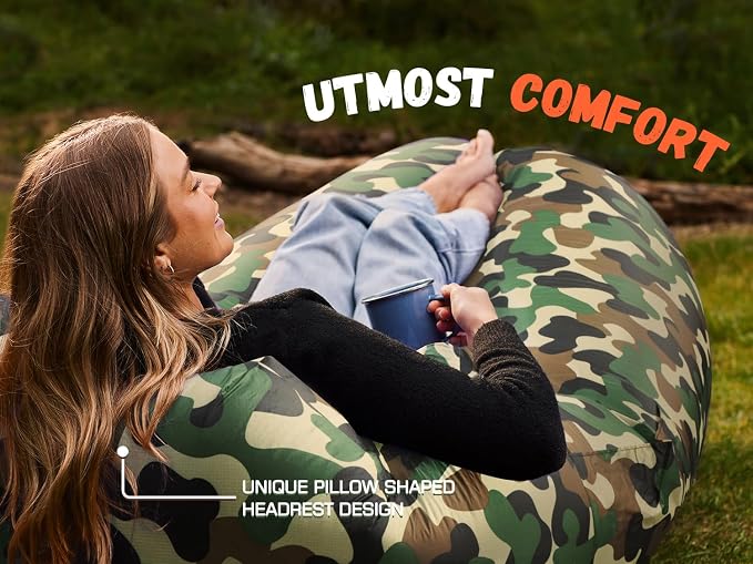 WEKAPO Inflatable Couch Air Lounger Chair - Image 6
