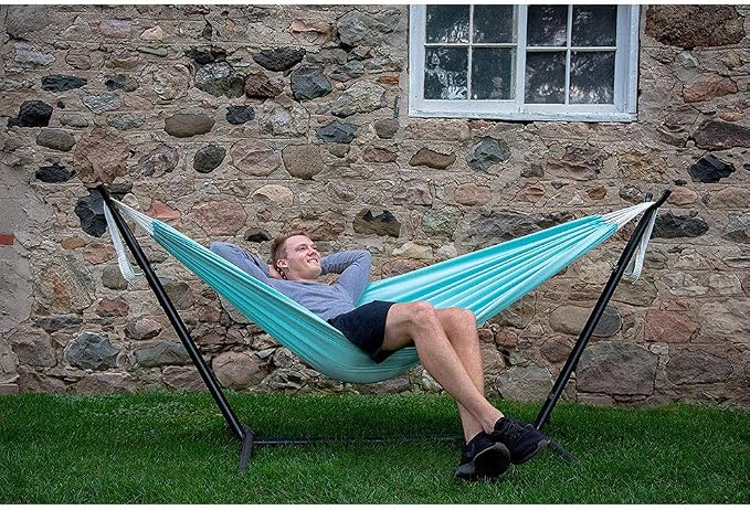 Vivere Double Polyester Hammock - 450 lb Capacity - Image 5