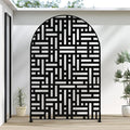 Casaphoria 72" H x 47" W Arched Metal Privacy Screen by Casaphoria