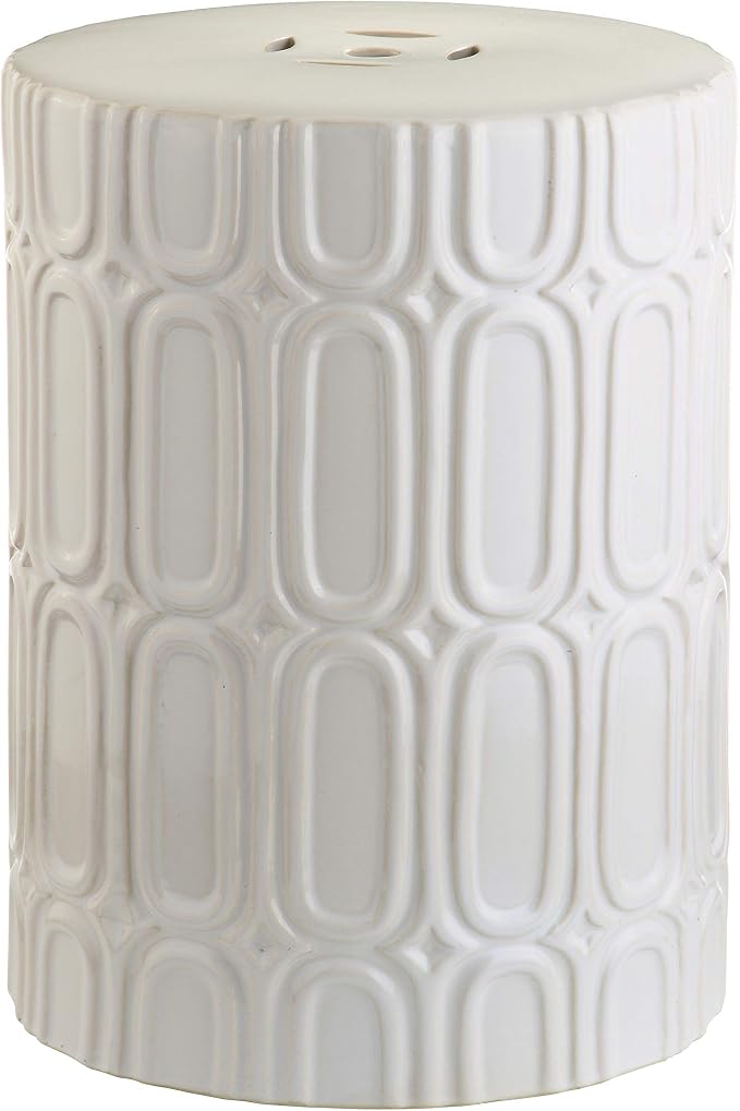 Safavieh Melody Glazed Ceramic Decorative Garden Stool - Image 4