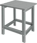 Outdoor Side Tables Adirondack, HDPE Small Table by GARDENSTAR