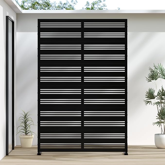 Casaphoria Metal Privacy Screen Outdoor by Casaphoria