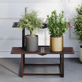 Metal Plant Stand, Foldable Heavy Duty Indoor, Window Iron Plant Shelf by HomecourtyardsInterio