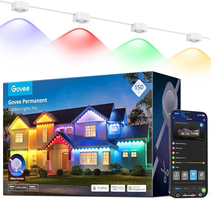 Govee Permanent Outdoor Lights Pro, 150ft by Govee