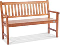 VEVOR Wood Outdoor Bench, 2-Person Garden Bench by VEVOR