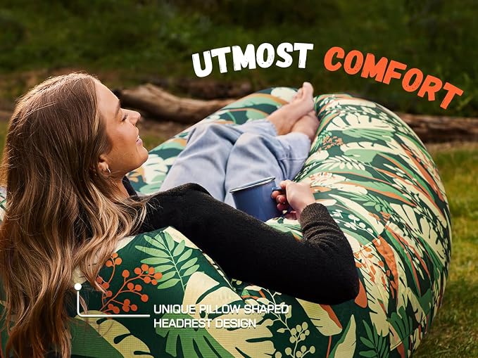 WEKAPO Inflatable Couch Air Lounger Chair - Image 6