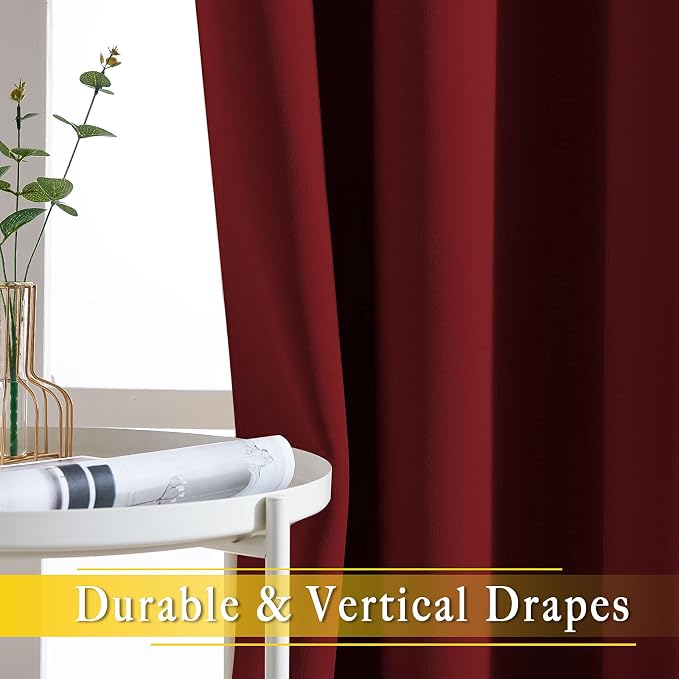 NICETOWN French Door Curtain for Window Extra Long & Wide, Grommet Thermal - Image 6
