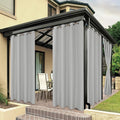 BONZER Outdoor Curtains for Patio Water Resistant Heavy Privacy Light Filtering by Bonzer