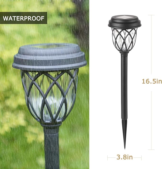 EXCMARK 10 Pack Color Changing Solar Lights Outdoor Decorative - Image 4