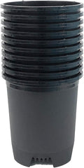 Wholesale Nursery Pot in Bulk 30-Pack 3 Gallon 9.5 Inch Black Plastic Planters by CottaPlanters