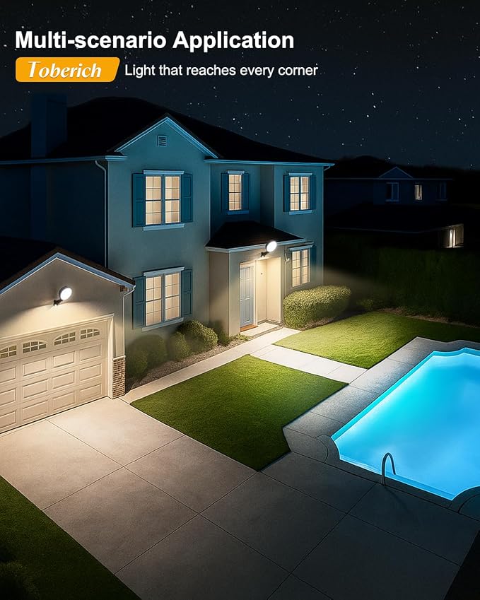 LED Barn Light, 150W 20000LM Yard Area Lights Dusk to Dawn Outdoor Lighting - Image 8
