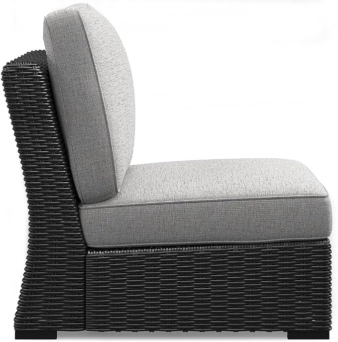 Signature Design by Ashley Beachcroft Curved Modern 5-Piece Outdoor Sectional - Image 8