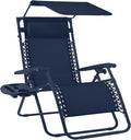 Best Choice Products Folding Zero Gravity Outdoor Recliner Patio Lounge Chair by BestChoiceProducts