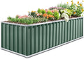 KING BIRD 101" x 36" x 24" Galvanized Raised Garden Bed 2 Installation Methods by KINGBIRD