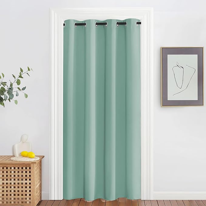 NICETOWN Blackout Doorway Curtain Drape 78 inch Long by NICETOWN