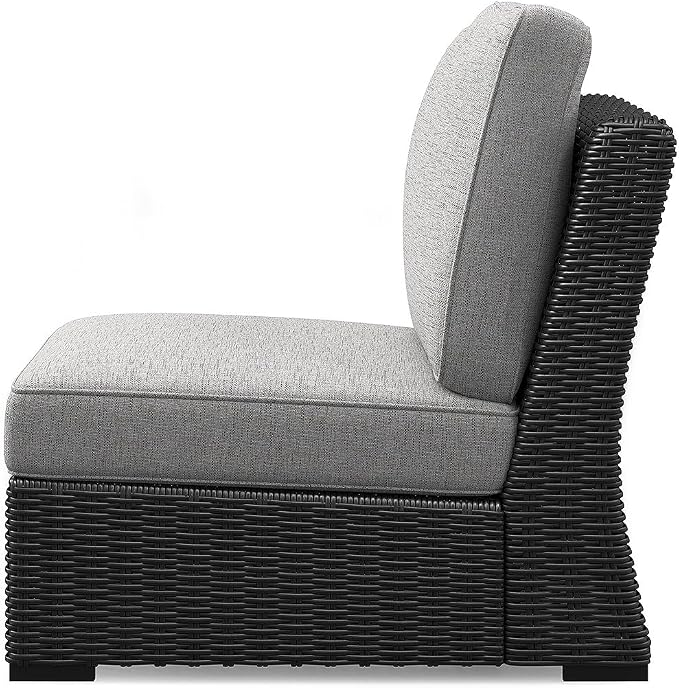 Signature Design by Ashley Beachcroft Curved Modern 5-Piece Outdoor Sectional - Image 11
