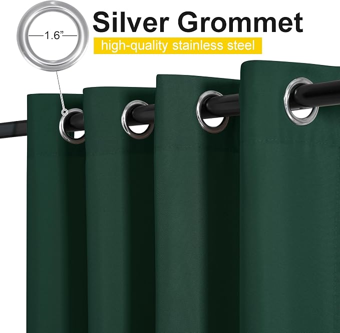 NICETOWN Canvas Outdoor Curtains - Image 3