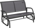 Outsunny 2-Person Outdoor Glider Bench, Patio Double Swing Rocking Chair by Outsunny