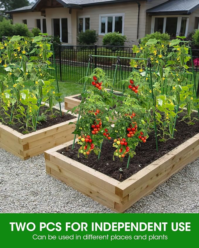 2 Pack Cucumber Trellis, Garden Trellis - Image 7