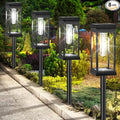 BesLowe Upgraded Solar Pathway Lights Outdoor, Super Bright Outside Lights by BringYouBrightFuture