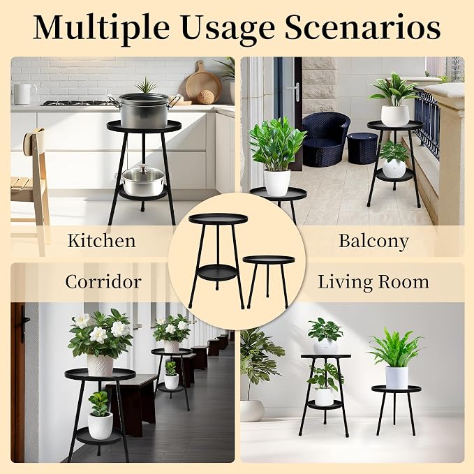 Metal Plant Stand, Plant Stand Indoor Outdoor, Metal Rustproof Flowers - Image 6