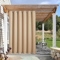 NICETOWN Outdoor Curtain for Patio Waterproof & Windproof, Thermal Insulated by NICETOWN