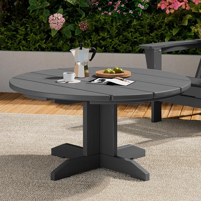 SERWALL 36'' Round Outdoor Coffee Table by SERWALL