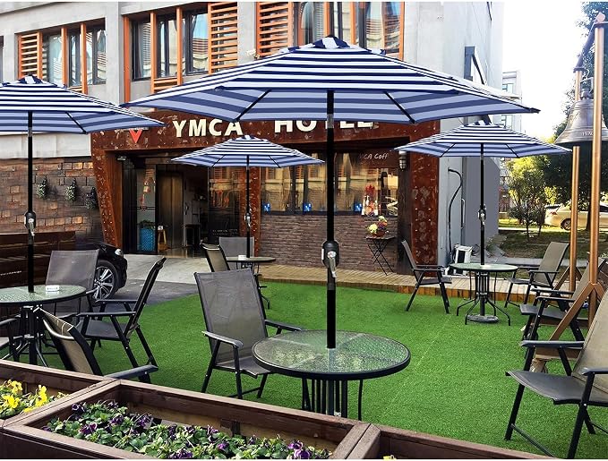 Blissun 7.5 ft Patio Umbrella, Yard Umbrella, Outdoor Market Umbrella - Image 6