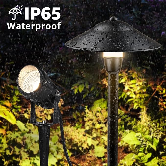 SUNVIE LED Landscape Lighting Kit Low Voltage Landscape Lights - Image 9
