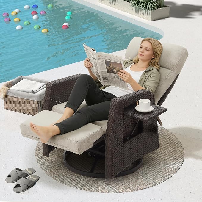 Adjustable Outdoor Recliner Chair - Image 3