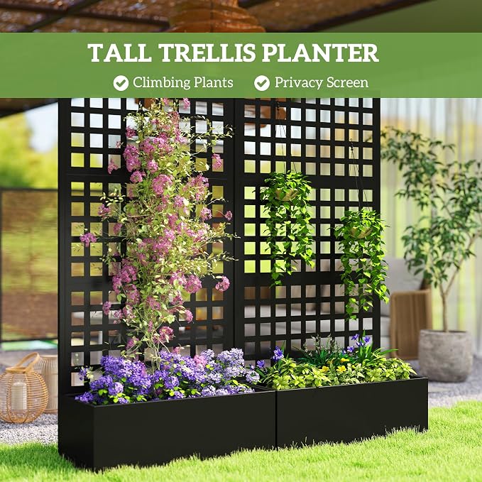 Outsunny Galvanized Raised Garden Bed - Image 4