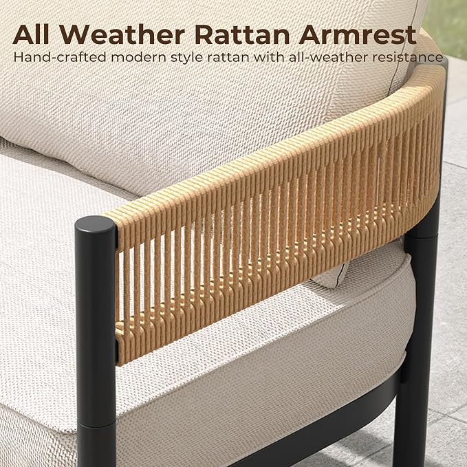 Grand patio 4-Piece Outdoor Conversation Set - Image 4