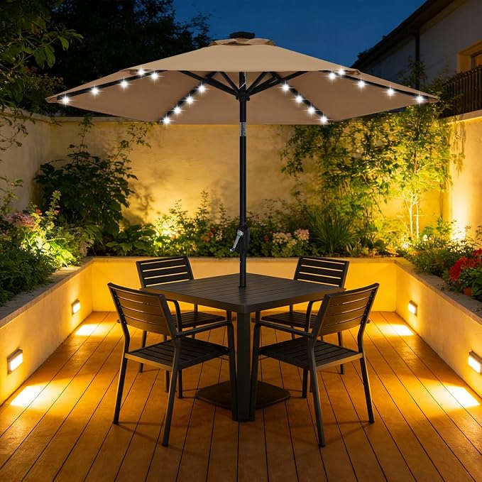 ABCCANOPY Durable Solar Led Patio Umbrellas - Image 9