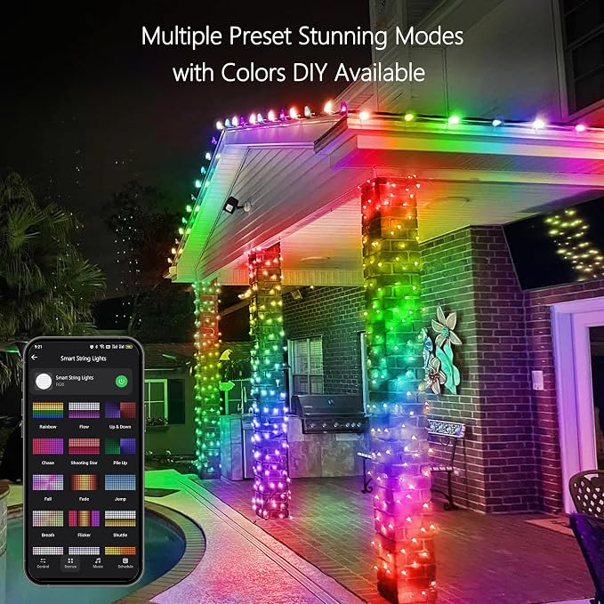Brizled Pro Smart Christmas Lights, 66ft 200 LED WiFi Christmas Tree Lights - Image 2