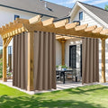 NICETOWN Outdoor Patio Curtain 95 inch Long, Summer Heat Reducing Drapes by NICETOWN