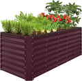 Best Choice Products 8x2x2ft Raised Outdoor Metal Garden Bed, Deep Root Box by BestChoiceProducts