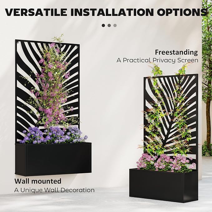 Outsunny Metal Raised Garden Bed - Image 4