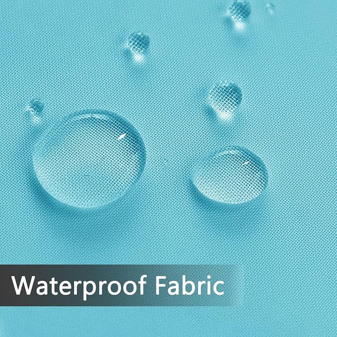 SpaceDresser Waterproof Outdoor Sheer Curtains - Image 6