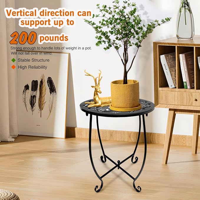 Fashion&cool 2 Pack Outdoor Side Tables - Image 6