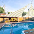 E&K Sunrise 26' x 26' x 26' Sun Shade Sail Triangle Canopy Shade Cover UV Block by EKSUNRISEINC