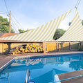 E&K Sunrise 17' x 17' x 17' Sun Shade Sail Triangle Canopy Shade Cover UV Block by EKSUNRISEINC