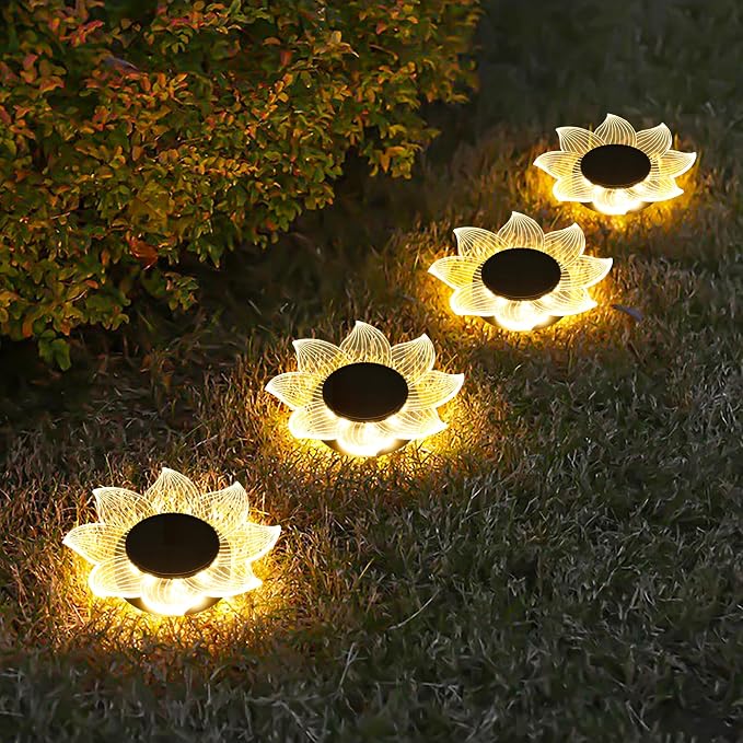 Roaming Acrylic Petal Bury Light 3-Pack Suitable - Image 4