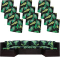 12Pcs Stretch Patio Cushion Covers, Outdoor Couch Covers Replacement, Outdoor by BIETYONE