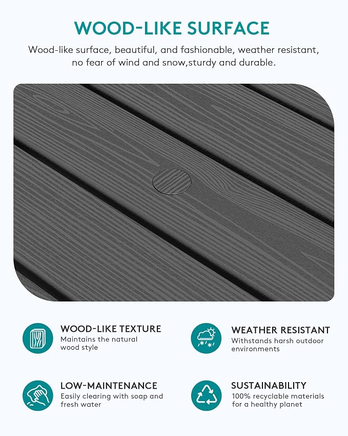 SERWALL Outdoor Coffee Table - Image 4