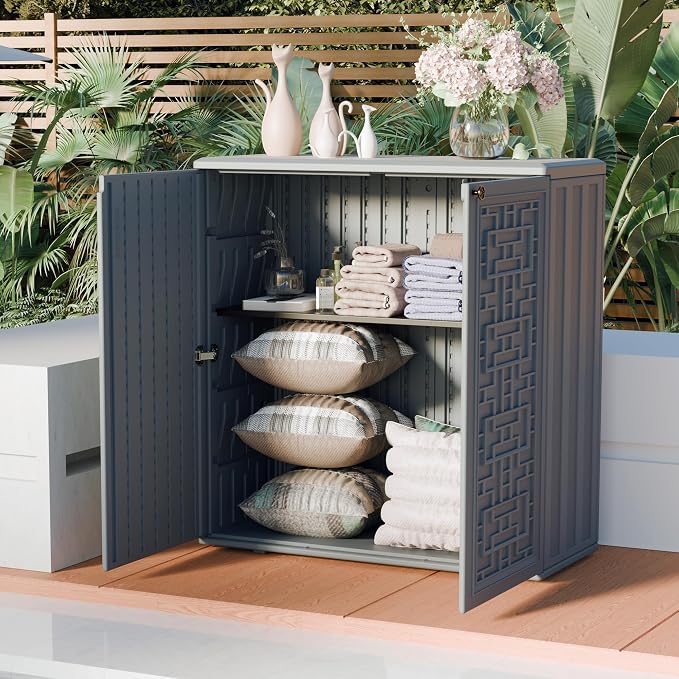 Indoor Outdoor Storage Cabinet Waterproof - Image 2