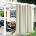 RYB HOME Outdoor Curtains for Patio Waterproof Block Sunlight Thermal Insulated by RYBHOME