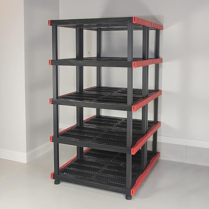 CX Craftsman 5-Tier Highly Durable Storage Rack, 5 Shelves That Support up to - Image 2